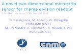 A novel two-dimensional microstrip sensor for charge division … · 2016. 6. 4. · A novel two-dimensional microstrip sensor for charge division readout D. Bassignana, M. Lozano,