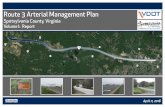 Route 3 Arterial Management Plan - Virginia...The ommonwealths arterial network is the result of major investments in public funds and, given the unclear outlook for financing new