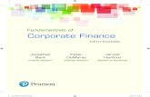 Fundamentals of Corporate Finance - Pearson · 2020. 2. 2. · Fundamentals of Corporate Finance FIFTH EDITION Jonathan Berk STANFORD UNIVERSITY Peter DeMarzo ... CHAPTER 6 Bonds