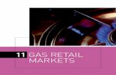 11 GAS RETAIL MARKETS - AER 11 Gas retail... · Retail customers are residential, business and industrial gas users. Th is chapter focuses on the regulated segment of the market.