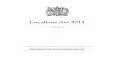 Localism Act 2011 - Legislation.gov.uk · 2017. 7. 15. · Localism Act 2011 (c. 20 ) iii C HAPTER 9 C OMMISSION FOR L OCAL A DMINISTRATION IN E NGLAND 44 Arrangements for provision