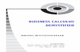 BUSINESSCALCULUS DEMYSTIFIEDthe-eye.eu/public/WorldTracker.org/Mathematics/Calculus...2 Algebra Review EXAMPLES Factor the expression. The common factor is in bold print. • 6x +9xy
