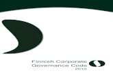 Finnish Corporate Governance Code15 June 2010 N.B. This is an unofficial translation. In case of any discrepancy between the Finnish version and the English version, the Finnish version