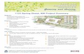 1125 Spring Street, NW Project Summary · 2017. 5. 25. · 8403 Colesville Road Suite 1150 Silver Spring, MD 20910 MAIN 202.895.8900 FAX 202.895.8805 Applicant Community Preservation