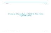 Cisco Catalyst 9200 Series Switches Data Sheet · Catalyst 9200-24PB-A, C9200-48PB-A PIDs supports 32 Virtual Networks. These skus cannot be stacked with C9200 SKUs with 4VNs . The