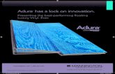 Adura has a lock on innovation. - Georgia Carpet Industries · 2014. 8. 26. · Adura with LockSolid technology performs under real-world household conditions. – The Long Term Shear