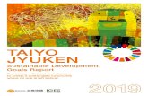 TAIYO JYUKEN...Akira Takasaki, President, NPO pukapuka Comment about the cover picture CONTENTS 02 Messages 04 On the Occasion of the Taiyo Jyuken SDGs Report Publication 06 …