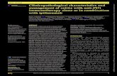 Clinicopathological characteristics and management of colitis … · Naharfl, etflal Immunother ancer 20208e001488 doi101136itc-2020-001488 1 Open access Clinicopathological characteristics