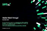 Market Watch Portugal · Market Watch Portugal Novembro 2020 No mês de Novembro registou-se um decréscimo de –0,4% no Sell-Out em valor e uma variação de –3,2% em unidades