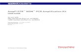 AmpFlSTR™ NGM™ PCR Amplification Kit User Guide (4425511 ... · AmpFlSTR™ SGM Plus™ Kit (D3S1358, vWA, D16S539, D2S1338, D8S1179, D21S11, D18S51, D19S433, TH01, and FGA) together