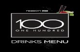 18 4216 Drink menu 100 - onehundredja.comonehundredja.com/wp-content/uploads/2018/09/18... · 9/18/2018  · Kinky Boots $1200 Rum Cream, Amaretto, Crème De Cacao, Whipped Cream,