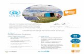 UNDERSTANDING RENEWABLE ENERGY | P 1 · 2020. 8. 27. · UNDERSTANDING RENEWABLE ENERGY | P 3 The Earth’s resources are being depleted faster than they can be replenished. In fact,