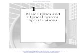 Basic Optics and Optical System Specificationstwanclik.free.fr/electricity/electronic/pdfdone11/Optical... · 2013. 5. 18. · Basic Optics and Optical System Specifications of the