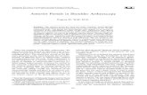Anterior Portals in Shoulder ArthroscopyArthroscopy: The Journal of Arthroscopic and Related Surgery 5(3):201-208 Published by Raven Press, Ltd. 0 1989 Arthroscopy Association of North