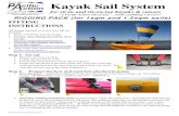 Kayak Sail System - Viking Kayaks Action sail... · sail performs well down-wind or across-wind (beam reaching). In expedition kayaks with rudders, windward performance is achievable.