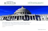 Building on Recent Advances in Evidence-Based Policymaking...Building on Recent Advances in Evidence-Based Policymaking Jeffrey B. Liebman, Harvard University April 2013 A paper jointly