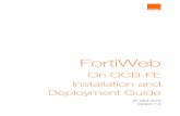 FortiWeb on OCB-FE - Installation and Deployment Guide · 2021. 1. 7. · FortiGate firewall. Through regular polling of the FortiGate, FortiWeb is up to date with the latest list