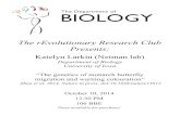 The rEvolutionary Research Club Presents...Hamerlinck rEvo Sept. 12 2014.pptx Author Maurine Neiman Created Date 10/6/2014 2:07:05 PM ...