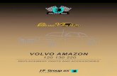 VOLVO AMAZON - JP Groupcatalogue.jpgroup.dk/pdf/AMA_127_da.pdfVolvo Amazon 2.0 09/68-07/70 Volvo P1800 2.0 09/68-06/73 Motor type B18, brugt 8910000202 For reference: 419465M 419465