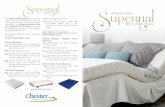 SLEEP SYSTEM - Supernal™ Beds · 2019. 5. 20. · SLEEP SYSTEM TM The Supernal Sleep System is a one-stop shop for all of your mattress needs. The two mattresses in this line are