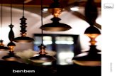 benben - Jacco Maris Design · 2018. 6. 1. · benben The stack of five different elements forms a contemporary totem and characterizes the design of the benben collection. The lights