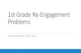 1st Grade Re-Engagement Problems...1st Grade Re-Engagement Problems RE-ENGAGEMENT FOR 1.OA.1 1.OA.1 Use addition and subtraction within 20 to solve word problems involving situations