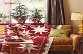 American Patchwork & Quilting - December 2016 · 2020. 11. 16. · holiday homemade From red print, cut: 1 4—41⁄2 ×42" strips 1 6—31⁄2 ×42" strips 1 6—21⁄2 ×42" strips