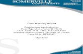 Town Planning Report · Appendix A – Proposal Plans A1 – Draft Survey Plan SP182965 prepared by Somerville Consultants. A2 – Contextual Layout plan 4463-03 prepared by Somerville