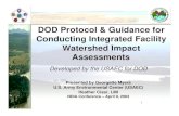 DOD Protocol & Guidance for Conducting Integrated Facility ......GEORGETTE MYERS USAEC 410-436-1218 EMAIL: Georgette.Myers@aec.apgea.army.mil Title GMyers Author VMaddox Created Date