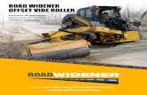 ROAD WIDENER OFFSET VIBE ROLLERroadwidenerllc.com/wp-content/uploads/Vibratory-Roller-Brochure.pdfOFFSET VIBE ROLLER - PRODUCT BENEFITS Safest roller on the market – one-of-a kind