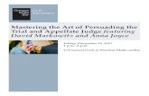 Mastering the Art of Persuading the Trial and Appellate Judge … · 2017. 12. 14. · Mastering the Art of Persuading the Trial and Appellate Judge9 Page 9 F. Judges on the appellate