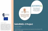 SAFE architecture for Robust distributed Application Integration … · 2020. 1. 24. · TA-2 & e 4 L-2 CONtributing to Shift2Rail’s NExt generation of high Capable and safe TCMS.