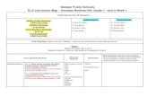 Webster Public Schools ELA Curriculum Map ~ Wonders McGraw ... · with teacher guidance during small groups. c. Use context to confirm or self-correct word recognition and understanding,