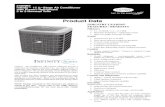 ProductData - A-Plus Air...ProductData 24ANB7 Infinityt172---StageAirConditioner withPuronrRefrigerant 2to5NominalTons Carrier’s Air Conditioners with Puronrrefrigerant provide a