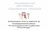 EDUQAS SYLLABUS B Component One: “Foundational Catholic ... · The Big Bang and Evolution are the most likely explanations. Creation ex nihilo creation out of nothing. Before God