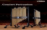 Concert Percussion - Yamaha Corporation · 2020. 12. 16. · 2 World Class Percussionists... World Class Percussion Our artist roster of percussionists is made up of a diverse group