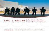 EPC / EPCM for Technically Complex Projects · recreating models at the various project stages. Utilizing Innovation: Our Technology EPC APPROACH With a single source of responsibility,