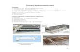 Primary Sedimentation tank - BU Engineering/726/crs... · Web viewPrimary Sedimentation tank Purpose: 1- Removal of 40 - 60 % of suspended solids 2- Removal of 25 - 35 % of B.O.D.