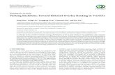 Research Article Parking Backbone: Toward Efficient Overlay ...downloads.hindawi.com/journals/ijdsn/2014/291308.pdfResearch Article Parking Backbone: Toward Efficient Overlay Routing