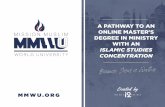 MMWU MA Program 2.0 · 2020. 8. 17. · Standard MMWU Tuition is $440 USD per credit hour for our graduate-level courses. Each graduate-level course is 2 credit hours making each