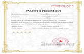 Authorization - Cámaras IP  y  · 2020. 6. 4. · certificado-distribuidor-oficial-foscam Author: Al Created Date: 6/4/2020 8:34:56 PM ...