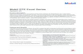 Mobil DTE Excel Series - Sparesinmotion.com...Mobil DTE Excel Series 22 32 46 68 100 Copper Strip Corrosion, ASTM D 130, 3 hrs 1A 1A 1A 1A 1A @ 100º C Rust Characteristics, ASTM D