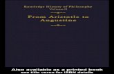 Routledge History of Philosophy...C.C.W.Taylor (published 1997) II From Aristotle to Augustine David Furley III Medieval Philosophy John Marenbon IV The Renaissance and 17th-century