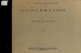 Concertino : pour flte avec accompagnement de piano. op. 107 › download › concertinopourfl107cham › concertin… · 5a ot>.Io7 CONCERTINO I'OIKFLUTEAVECACCOMPAGNEMENTUKPIANO.