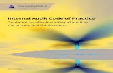 Internal Audit Code of Practice - Accountancy Daily...Code of Practice for financial services firms, which has been a great success in improving the scope, skills and status of internal