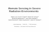 Remote Sensing in Severe Radiation Environments Sensing in Severe... · 2012. 10. 26. · Remote Sensing in Severe Radiation Environments Ralph Levy*, Kevin P. Hand**, Robert W. Carlson**