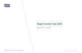 Regal Investor Day 2020 · 2020. 3. 3. · ©2020 Regal Beloit Corporation. The Right Team for the Future. STRATEGIC . ORGANIZATION . OVERVIEW • Strategy, then Structure • Decentralized