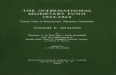 The International Monetary Fund 1945-1965: Twenty Years of International Monetary ... · 2020. 4. 7. · Chronicle Vol. II. Analysis Vol. Ill. Documents This history of the first