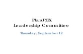 PlanPHX Leadership Committee - Phoenix, Arizona · 2014. 5. 20. · • Cynthia Parker, Aviation Department • Green Team • Jesse Garcia, Neighborhood Services • Philip McNeely,