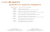 SAFETY DATA SHEETColiform Chromogenic Agar (CCA) BAC ISO-9308 Safety Data Sheet according to Regulation (EC) No. 1907/2006 (REACH) with its amendment Regulation (EU) 2015/830 Date
